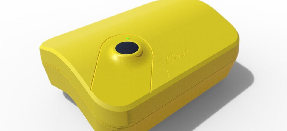 7Sense får støtte for arbeidet med blant annet trådløse sensorer som overvåker vanningsprosesser i landbruket. Irrigation sensor (bildet) inngår i en løsning som leveres på abonnementbasis. Foto: 7Sense Products AS