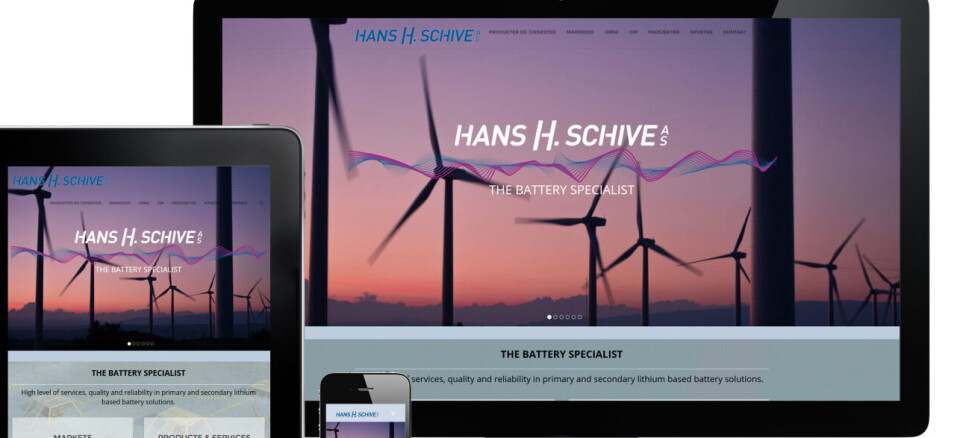 Hans H. Schive i Asker dropper komponenter og konsenterer seg om batterivirksomheten.
