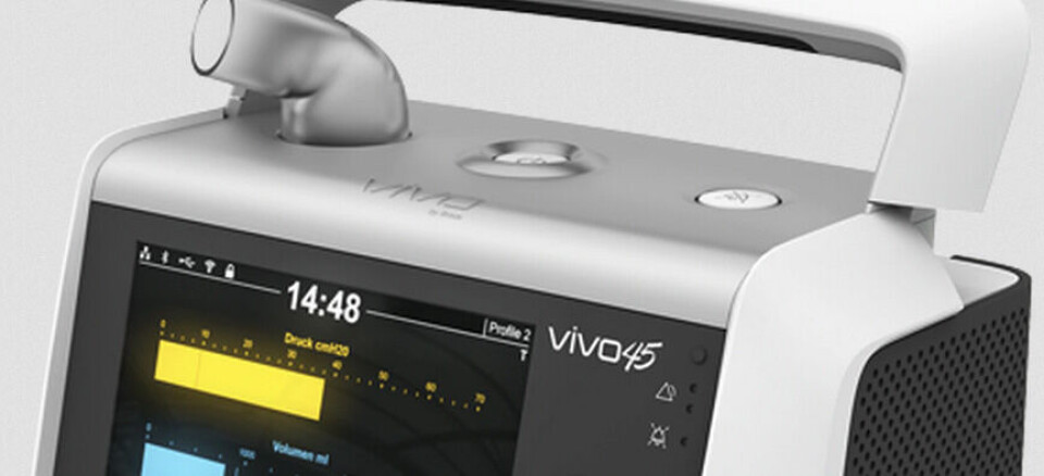 NOTE skal bygge elektronikk for en ny ventilatorplattform for Breas Medical. Bildet er av en eksisterende plattform. (Foto: Breas Medical) NOTE skal bygge elektronikk for en ny ventilatorplattform for Breas Medical. Bildet er av en eksisterende plattform. (Foto: Breas Medical)