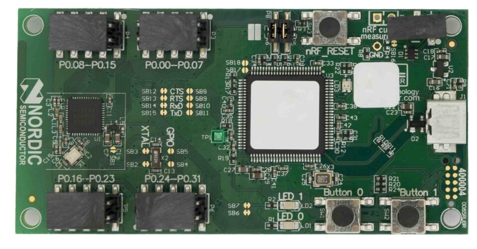 Utviklingssettet nRF51822-mKIT skal forenkle og akselerere prototypingsprosessen for Bluetooth Smart-sensorer som skal tilkoples IoT.
