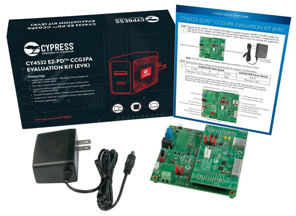 Cypress CY4532 evalueringssett