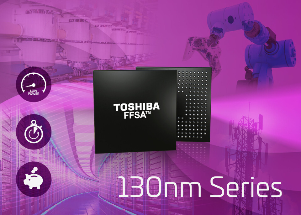 130nm utviklingsplattform for strukturerte matriser