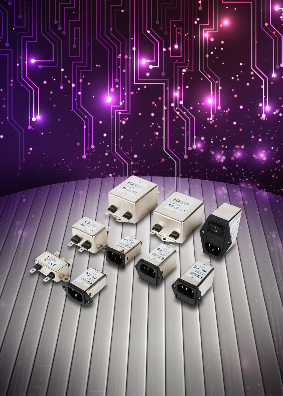 EMI filtre for medisin og IT