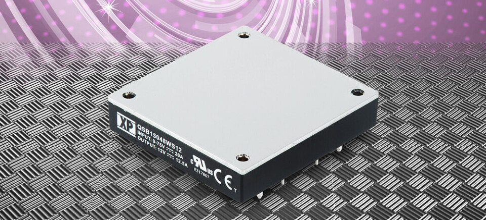 150 Watt DC-DC-omformere med 8:1 inngang