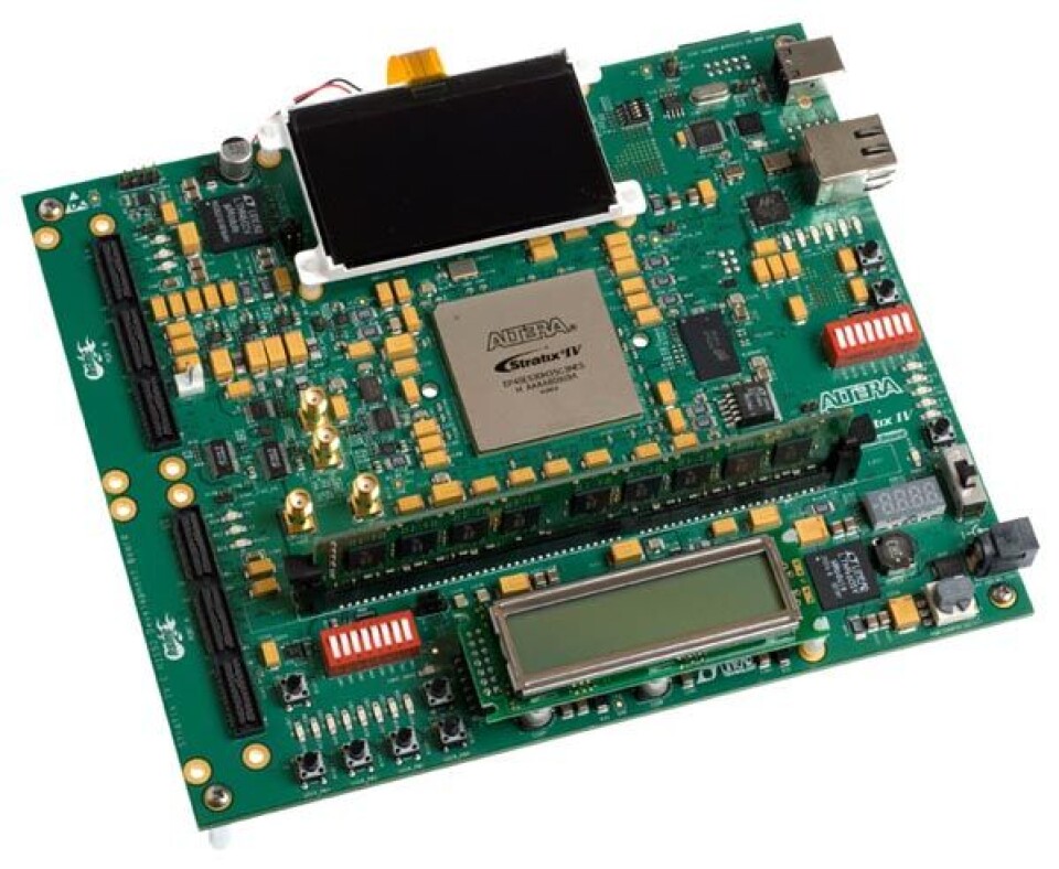 Altera kommer med nytt utviklnigssett, Stratix IV E FPGA.
