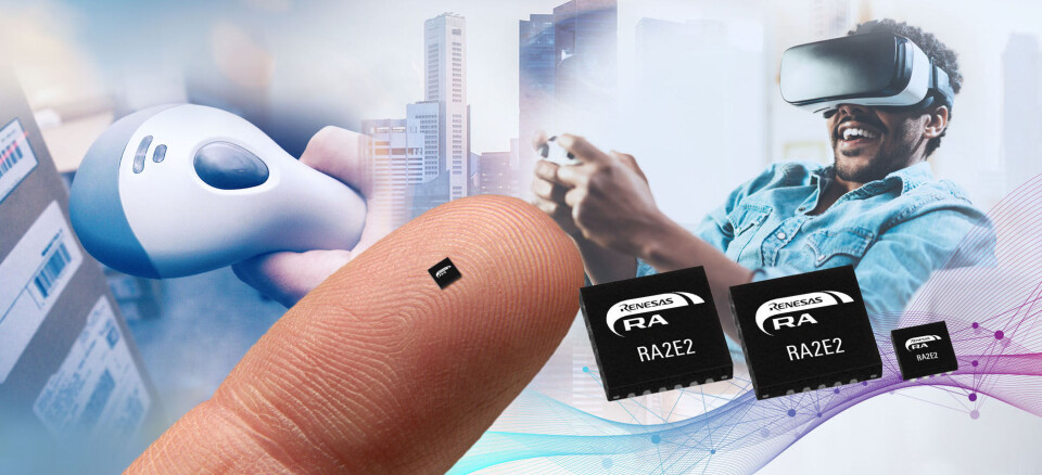 Mini mikrokontroller fra Renesas