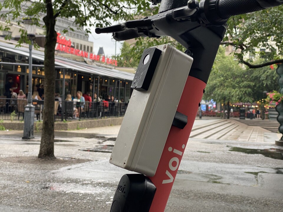 Prototyp av Vois AI-løsning for fortausgjenkjenning.