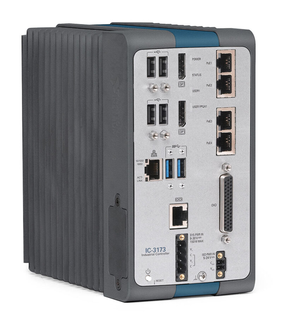 IC-3173 er en ny kraftpakke for styring av industriell IoT. (klikk for større bilde)