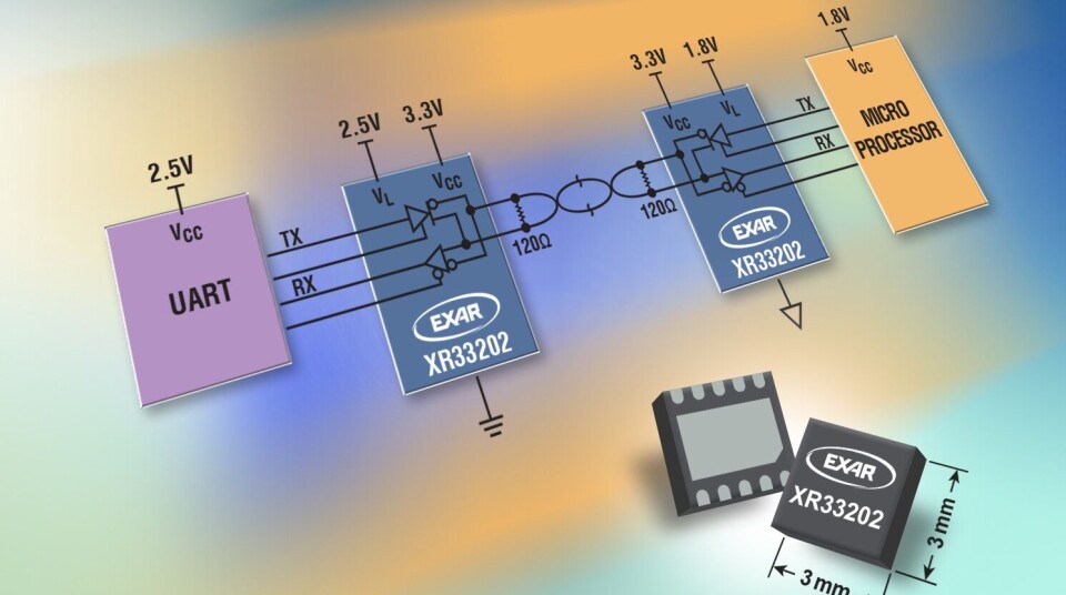Laveffekt RS-485 transceiver