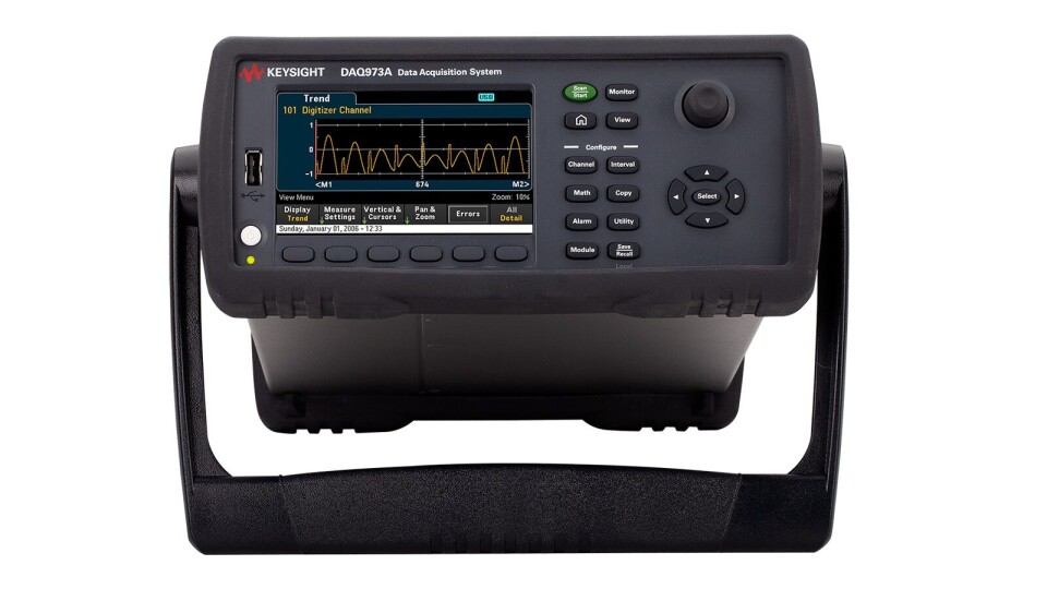 Ny datainnsamlingsenhet fra Keysight