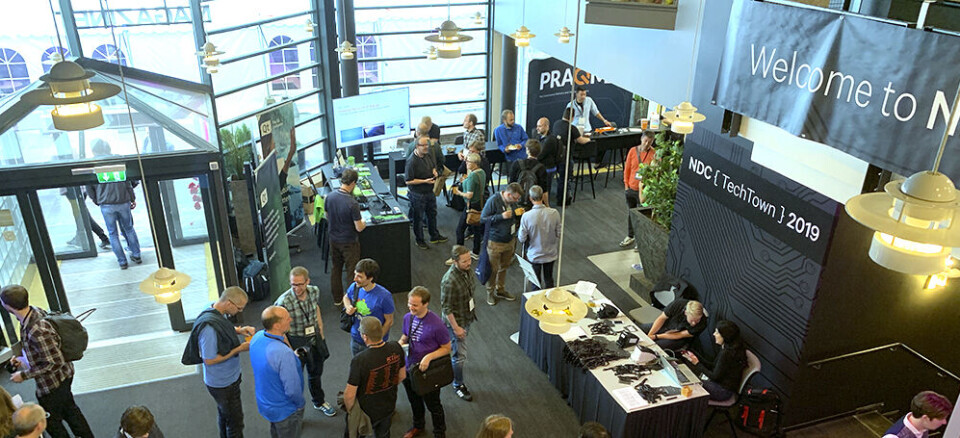 NDC TechTown arrangeres i år også, men ikke i Kongsberg som på bildet – av naturlige grunner. Nå går alt online.
