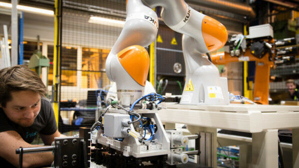 Roboter muliggjør produksjon i Norge