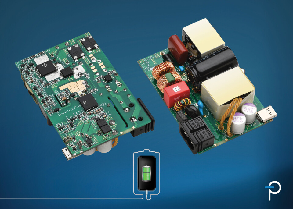 Referansedesign for USB C kraftforsyning
