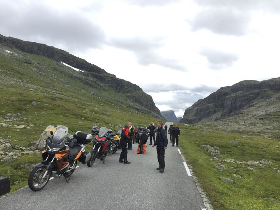 Fjellveier på sitt beste.