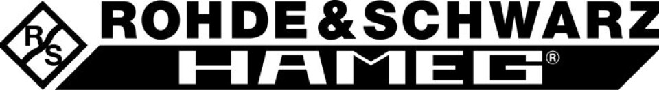 For å markere felles produkter har Rohde & Schwarz og Hameg lansert en felles logo
