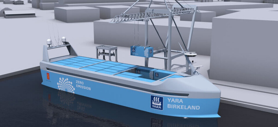 Illustrasjon: Kongsberg/Yara