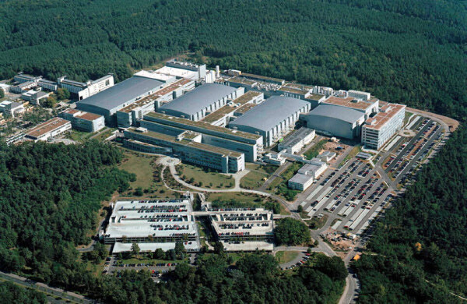 Qimondas fabrikk i Dresden. Nødhjelp fra delstaten Sachsen og Infineon er sannsynligvis ikke nok til å redde selskapet.