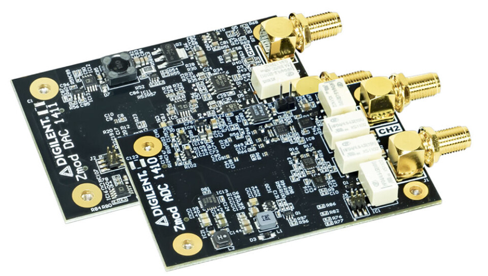 Figur 5: Zmod-er er SYZYGY-kompatible ekspansjonsmodeller; en høyhastighets I/O-ekspansjonsstandard til FPGA-kort som er ment å eliminere gapet mellom Pmod-standarden og FMC.