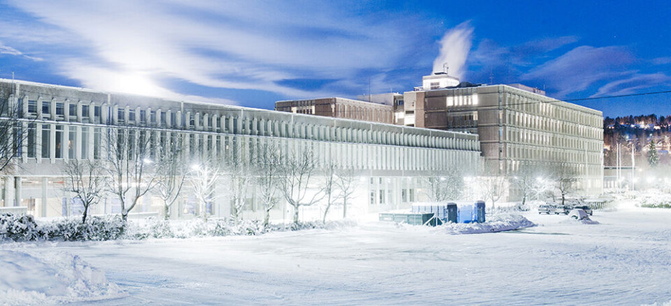 Lavere aktivitetsnivå for ABB i Norge i 2015, men ordrevolumene fra kraftbransjen har økt. Her fra ABBs hovedkontor på Billingstad.