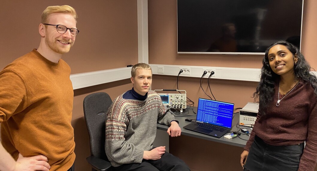 Inventas hevder å være det første selskapet i Norge som kommer med en fiks ferdig utviklingsplattform for IoT-produkter. Her noen av de som har vært med på å ta frem løsningen, (f.v.) Arne Olav Gurvin Fredriksen, Erlend Kilvik Hoff og Tonja Joseph. Inventas hevder å være det første selskapet i Norge som kommer med en fiks ferdig utviklingsplattform for IoT-produkter. Her noen av de som har vært med på å ta frem løsningen, (f.v.) Arne Olav Gurvin Fredriksen, Erlend Kilvik Hoff og Tonja Joseph.