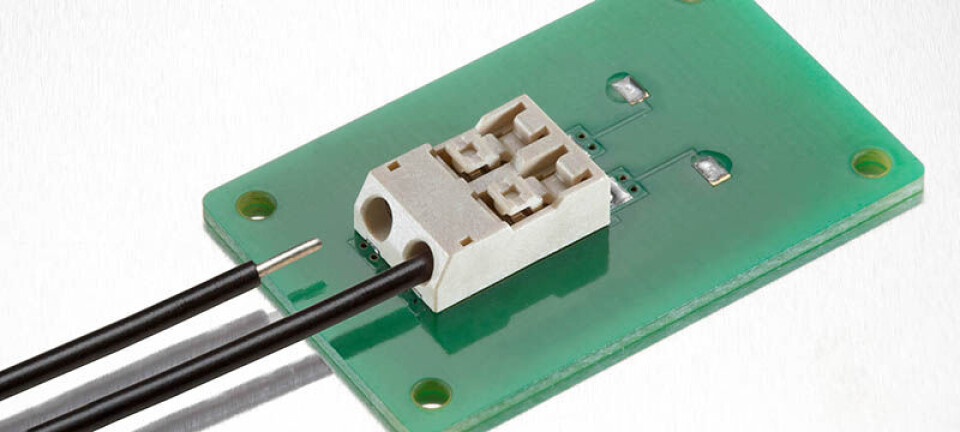 Kobling for tynn LED-modul