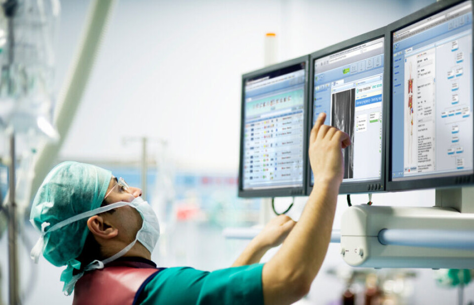 Danske akuttmottak blir mer effektive med elektroniske tavler fra norske Imatis (Foto: Imatis / Innovasjon Norge).