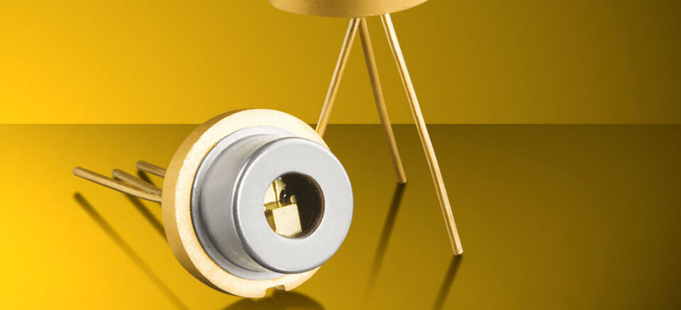 Kraftig NIR laserdiode for bevegelsesstyring
