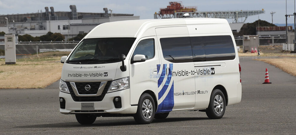 Nissan tester I2V-teknologi koblet til 5G.