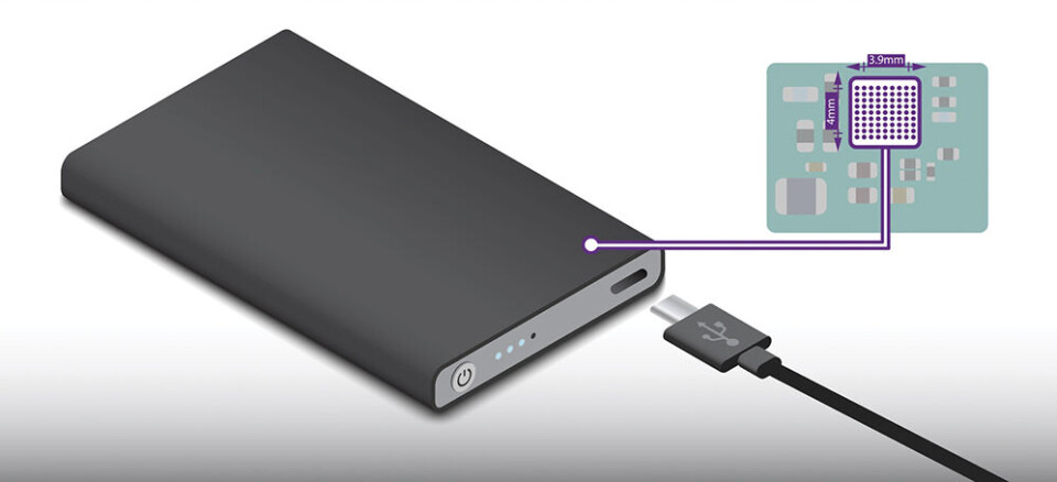 Lader og styrer med USB-C