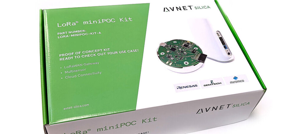 Lanserer LoRa utviklingsløsning for industrielle IoT-applikasjoner