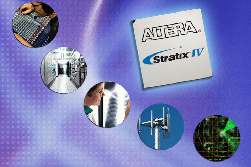 Altera meldte i går at nå er det siste og mest avanserte medlemmet i Stratix IV-familien i full produksjon.