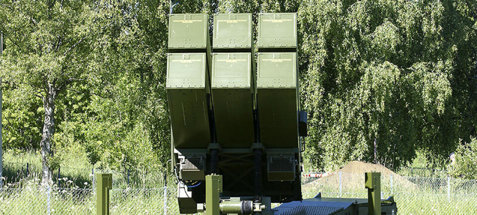 Det drypper på flere i forbindelse med Hapros kontrakt om leveransen til Forsvarets NASAMS Launcher. Foto: Magnus Iversen/Forsvarets mediearkiv