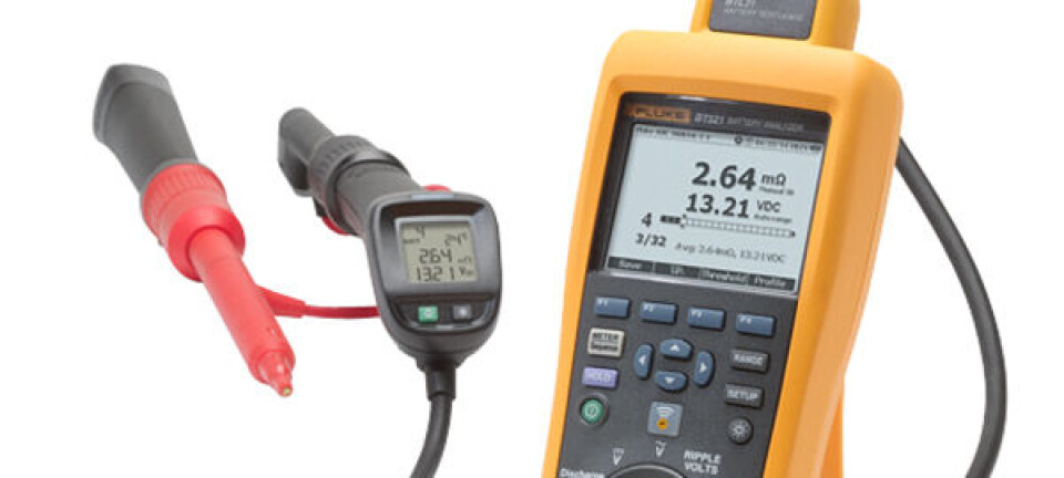 Batterianalysator for klare resultater
