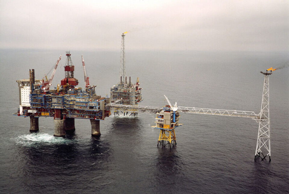 IKM Instrutek skal levere utstyr og tjenester verdt 20 millioner kroner til Sleipner-plattformene A, B og T. (Foto: Øyvind Hagen/Statoil)