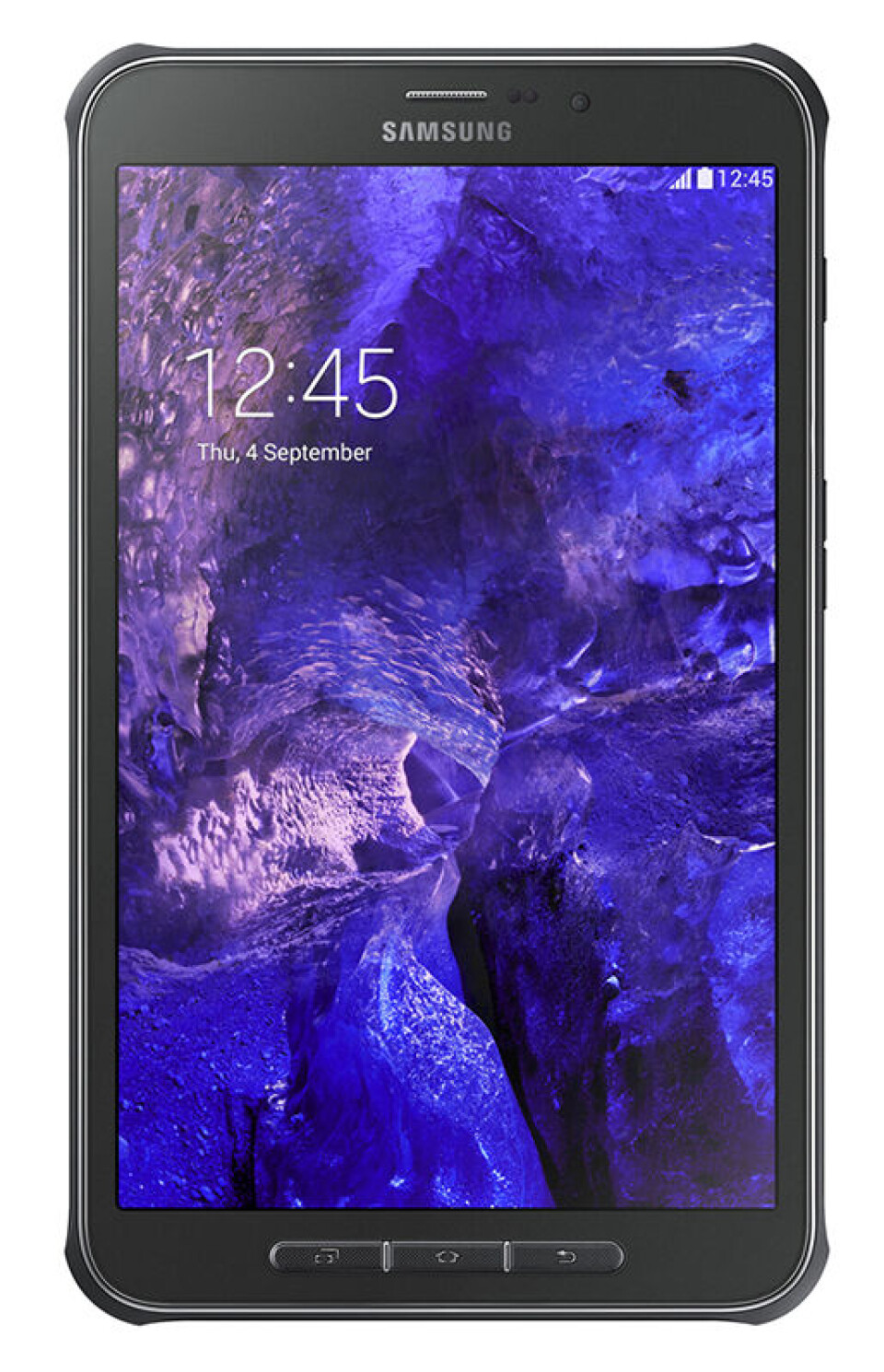 Galaxy Tab Active er på åtte tommer og neste steg i Samsungs satsing innenfor tablet-kategorien. (klikk for større bilde).