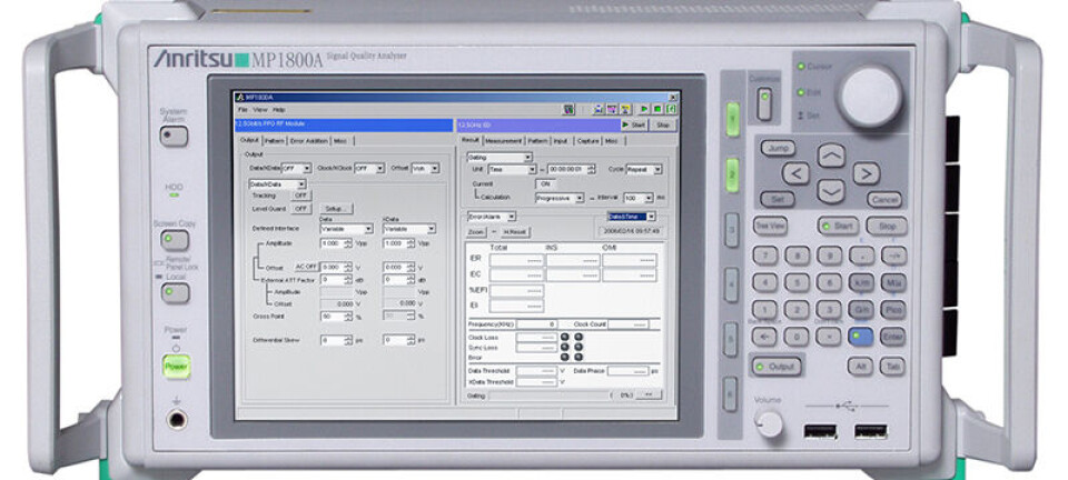 Oppgradert signalanalysator