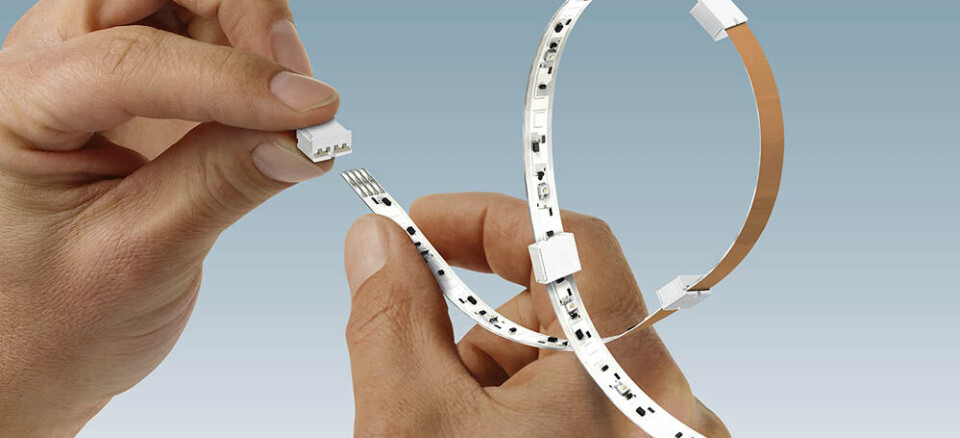 Pluggforbindere for LED-kretskort