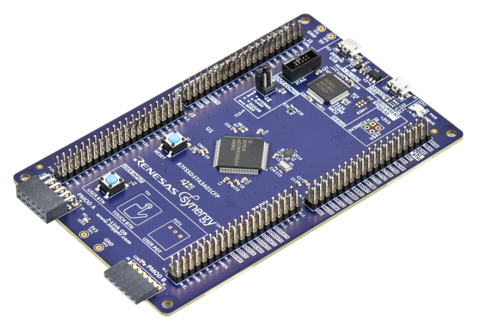 IoT utviklingssett med Synergy
