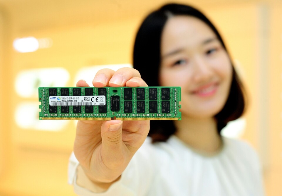 10-nanometer klasse DRAM i produksjon