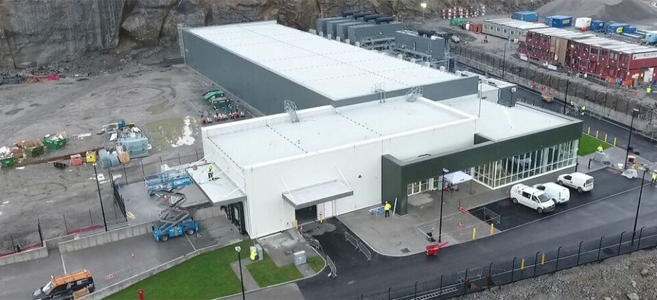 Green Mountain åpner i dag det første 4MW datasenteret på sitt nye datasenteranlegg i Enebakk utenfor Oslo. Foto: Green Mountain