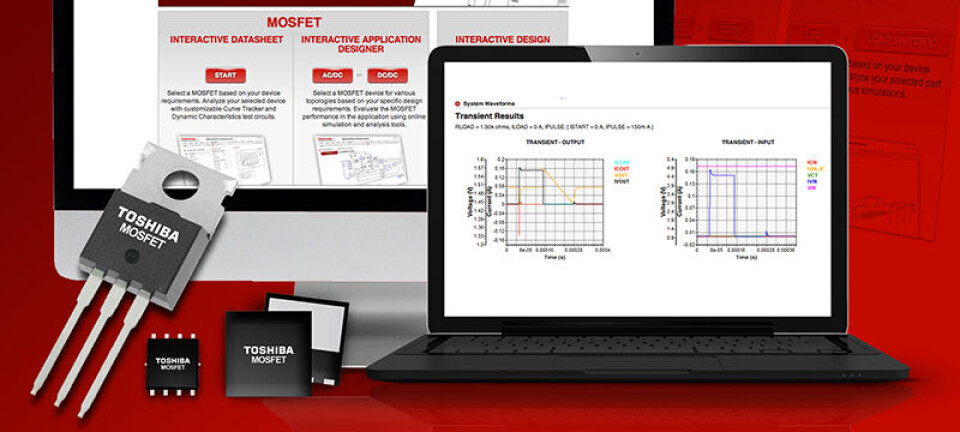 Online designverktøy for kraftkomponenter