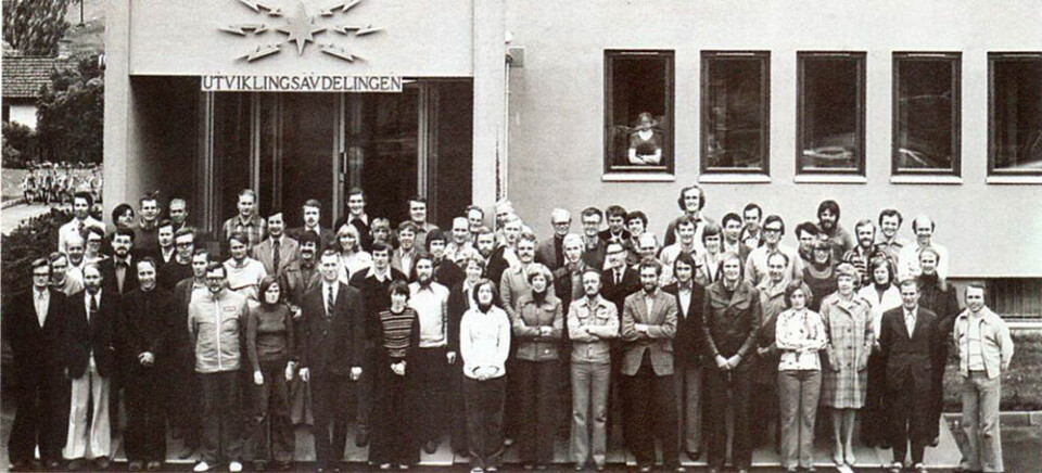 Telenors forskningsavdeling i 1976.
