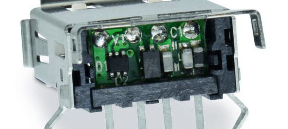 USB-kontakt med innebygget beskyttelse
