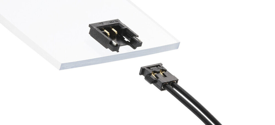 Kompakt kabel-til-kortkontakt