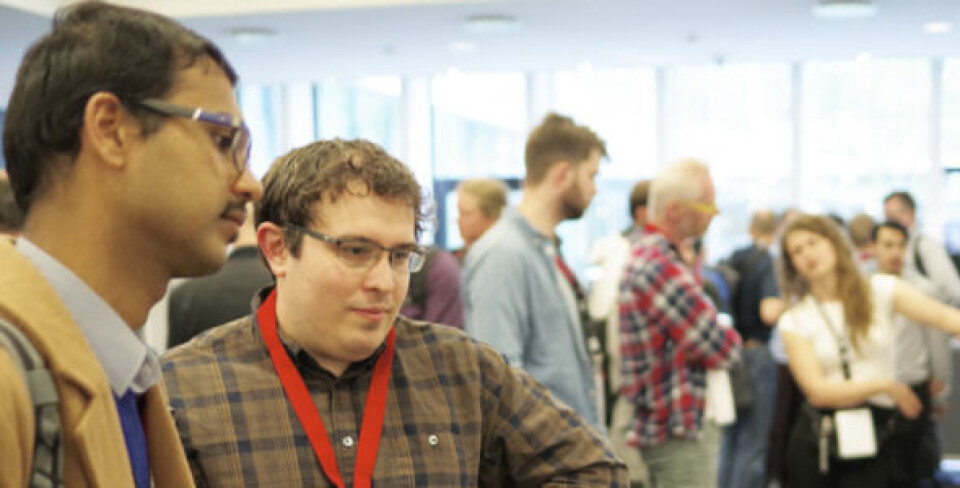 Mange deltagere på NNUM2019. Foto: Maj Winkelmann/DTU Nanolab
