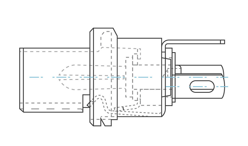 Figur 4: «Barrel» type jackplugg. Figur 4: «Barrel» type jackplugg.