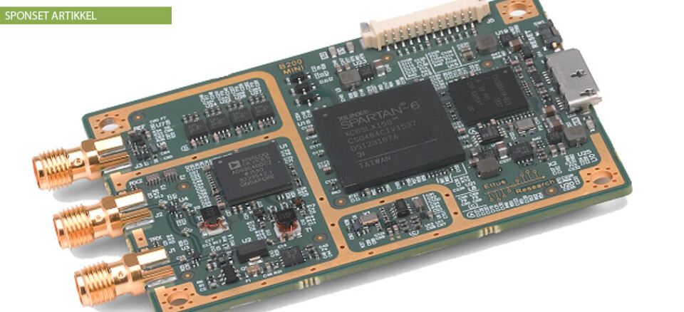 Digilent introduserer USRP B205mini-I FPGA-basert programvaredefinert radioplattform