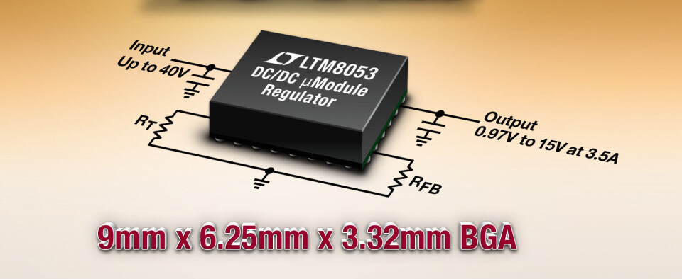 Robust spenningsregulator for industrien