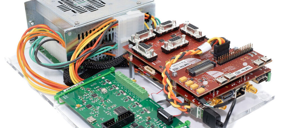 Innvevd prosessormodul for robotikk