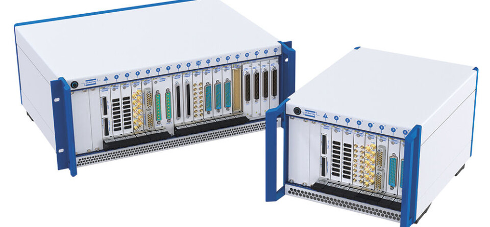 To nye Gen 3 PXI Express chassis fra Pickering